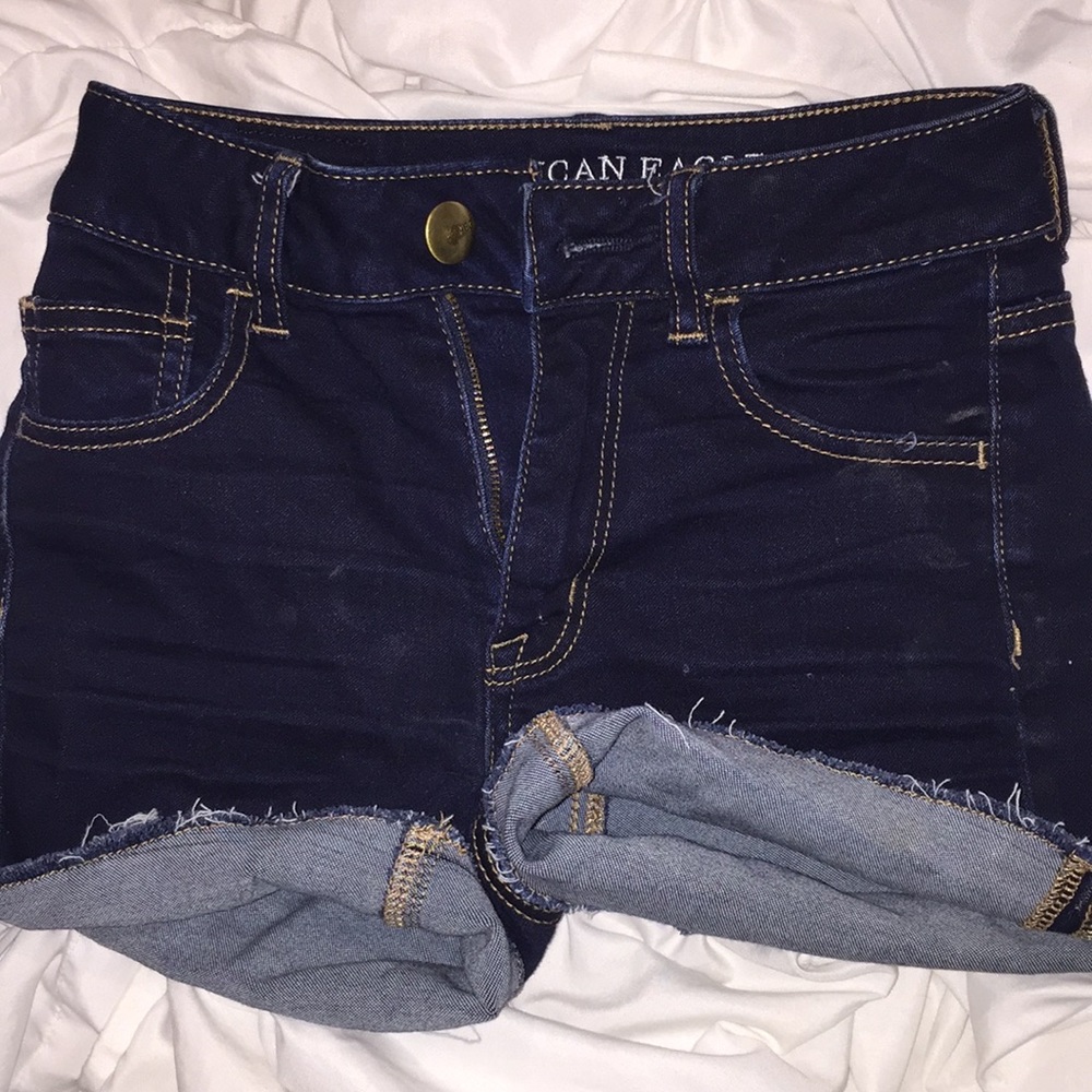 American eagle hi rise shorties